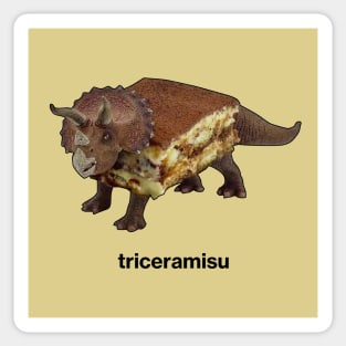 Triceramisu - Tiramisu Triceratops Meme Sticker